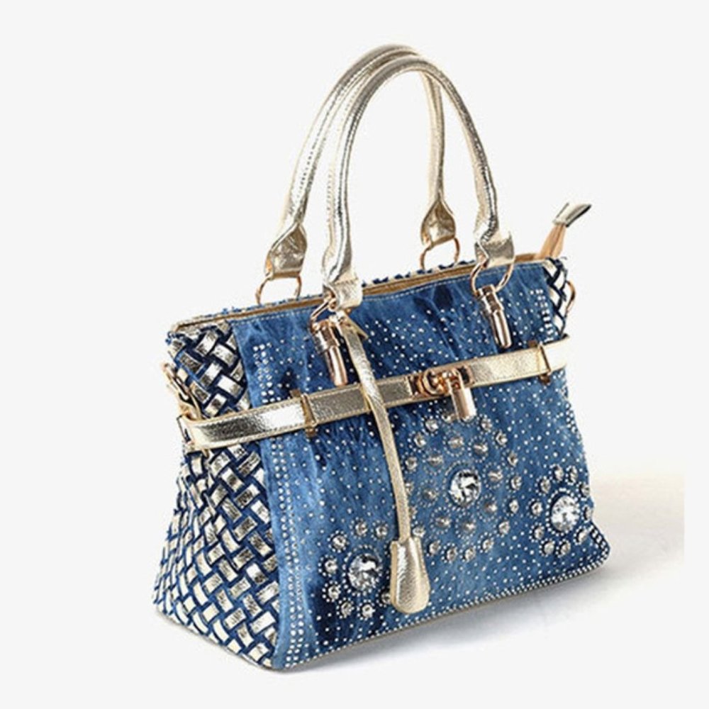 Womens Handbag Large Oxford Shoulder Bag